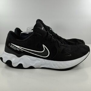 Nike Renew Ride 2 Running Shoes Black White Athletic Men's Size 12 CU3507-004